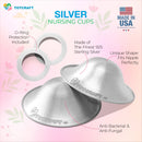 Silver nursing cups - Natural Beginnings