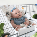 Baby Shopping Cart Hammock | Coming Up Roses Beautiful Floral Print - Natural Beginnings