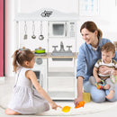 Wooden Pretend Play Kitchen Set for Kids with Accessories and Sink - Natural Beginnings