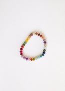 Natural Gemstone Bracelet + 14k Gold Filled Toggle : Gold Rush - Natural Beginnings