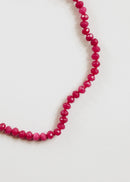Pink Jade + 14k Gold Filled Toggle || Gemstone Necklace - Natural Beginnings