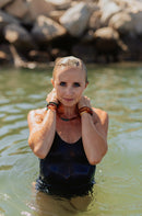 Raw Cognac Baltic Amber || Adult Bracelet - Natural Beginnings