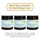 Baby Diaper Rash Relief Balm - Natural Beginnings