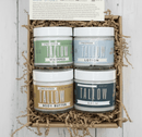 Unscented Tallow Skincare Collection | 4 - Piece Gift Set | Grass - Fed Tallow Lotion, Body Butter, Balm & Whipped Moisturizer - Natural Beginnings