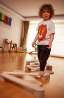 Montessori Balance Beam and Stepping Stones Set - Natural Beginnings