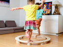 Circular Wooden Balance Beam Set - Natural Beginnings