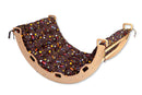 Climbing Arch / Rocker with Space Pattern Pillow - Natural Beginnings