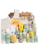 Super Deluxe Newborn Gift Basket - Natural Beginnings