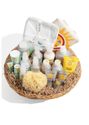 Super Deluxe Newborn Gift Basket - Natural Beginnings