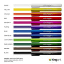 Tempera Paint Thin Sticks, 24 Colors - Natural Beginnings