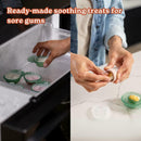 Haakaa Freeze - N - Feed Mini Combo Silicone Feeder & Nibble Tray Oat 1 PK - Natural Beginnings
