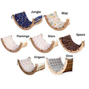 Climbing Arch/Rocker with Pillow & Ramp / Medium Size - Natural Beginnings