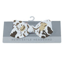 Animal Print Bamboo Baby Headband - Natural Beginnings
